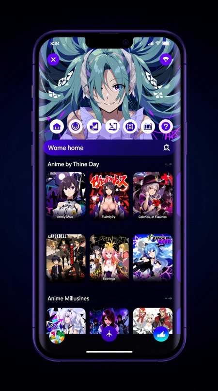 动漫社APP - 首页 动漫社APP首页界面
