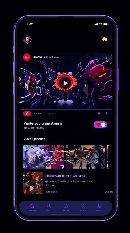 动漫社APP - 播放页 动漫社APP播放界面